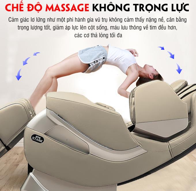 Ghế massage toàn thân OTO SK-01 (Cream)